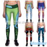 Latest OEM Design Sports Wear by Digital Printed Fashionable Yoga Leggings Sportswear thumbnail-1