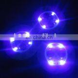 Novelty Gift Special Custom Bottle Sticker Led UV Black Light Bar Drink Coasters thumbnail-2