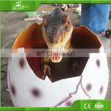 KAWAH Animatronic Dinosaur Egg Lifelike Growing Fiberglass Dinosaur Egg For Sale thumbnail-4