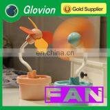 Best selling vase fan decorative USB portable fan small usb stand fan