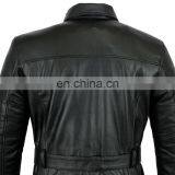 Top Quality Genuine Cow Hide Super Soft Leather Motorcycle Jacket thumbnail-5