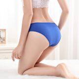 Yun Meng Ni Sexy Underwear Front Sexy Lace Waist Band Ladies Briefs Soft Cotton Women Panty thumbnail-2