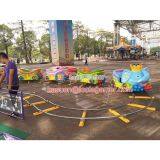 Zhongshan Amusement Park Children Rail Train 8 Seat Elephant Train, Electric Train, Earn Money, Kiddie Rides thumbnail-3