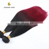 3 bundles red brazilian hair weave