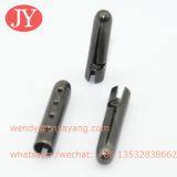 20mm Shiny Nickle Color Bullet Shape Shoelace Tips thumbnail-3