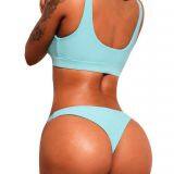 Women High Leg Cut Swimwear Sexy Bikini thumbnail-2