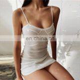 Club Wear Street Style Women's Sling Sexy See Through Casual Summer Backless Slim Bodycon Dresses Women thumbnail-3