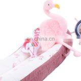 100% Cotton Newborn Portable Crib Baby Nest Sleeping Bassinet for Bed Portable Baby Lounger thumbnail-6