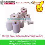 Roll fax/thermal paper slitting Machinery for sale