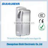 Bathroom Appliances Wall Mounted 304 Stainless Steel Automatic High Speed Jet Air Hand Dryer thumbnail-4