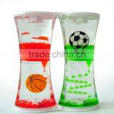 Small Hourglass Sand Timer, Acrylic Liquid Gel Timer Hourglass thumbnail-4