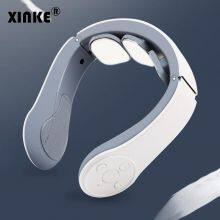 Intelligent Voice Call 3D Neck Massager Remote 2 Level Infrared Heating Pain Neck Care Massager thumbnail-2