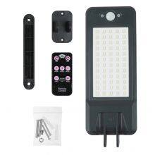 Remote Control LED Solar Street Light Radar PIR Motion Sensor Wall Timing Lamp Waterproof For Garden Yard thumbnail-5