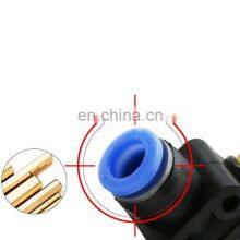 Pneumatic Throttle Flow Control Valve Tube OD 4mm 6mm 8mm 10mm Pneumatic Fittings LSA-8 LSA-10 Quick Connector Pneumatic Parts thumbnail-5