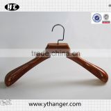 high end wooden hanger with custom logo for clothes                        
                                                                                Supplier's Choice