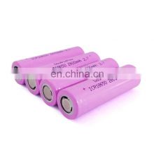 high rate 5C discharging bulk 2600mAh 3.7V li ion battery 18650 lithium battery cell for Household Applications
