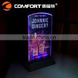 Plastic Led Lighted Tabletop Menu Holder thumbnail-2