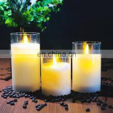 Plastic High Quality Led Candle Light Electric Candle With 2 Buttons Remote Control thumbnail-2