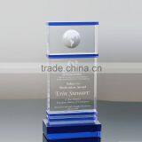 Glass Globe Trophy Award Blue Plaque Awards Glass Award thumbnail-1