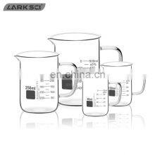 Larksci High Quality Customize Laboratory Glassware Measuring Glass Beaker thumbnail-5