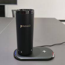 2022 Rechargeable Smart Heating Mug With Lithium Battery,Smart Temperature Control Travel Mug, Wireless Smart Phone Charger thumbnail-3