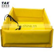 Portable Foam Wall Chemical Oil Proof 750 Gallon Flexible Pvc Spill Containment Berm thumbnail-5