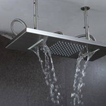 Shower Set With Multi-funciton Shower Head Rainfall Waterfall Body Jet in 304 Stainless Steel Sanitary Shower System thumbnail-1