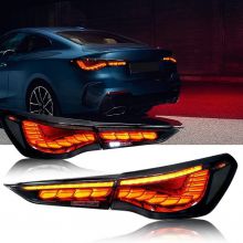 Auto Taillights BMW M4 4 Series G82 G22 G23 G26 Series Gts Tail Lights Lamps (RED)