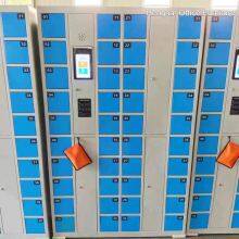 Commercial Grade Electronic Storage Locker Multi-Color Options 60 Door Industrial Warehouse Employee Lockers With Barcode System thumbnail-2