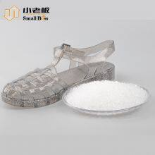 Virgin Crystal Transparent Soft PVC Granules Compound Colors Injection Low Price for Shoes Soles Rain Boots thumbnail-5
