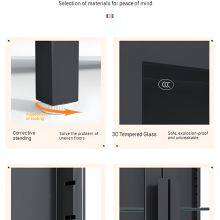 Premium LED Display Cabinet: High-Transparency Tempered Glass, Adjustable Laminates, Perfect for Model Car Showcase. thumbnail-4