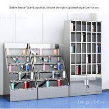 Water Bottle Rack | Stainless Steel Cup Storage Unit With Anti-Collision Rubber | for Gym Locker Room thumbnail-5