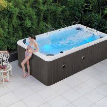 High Quality Traditional Design Garden Acrylic Vortex Mini Swimming Pool Intelligent Control System thumbnail-1
