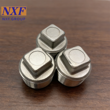 NXF UNS N10276 2.4819/NiMo16Cr15W/C276 OD DN15-1200 Pressure Class3000-9000 Nickel Alloy Forged Fitting Square Head Plug thumbnail-3