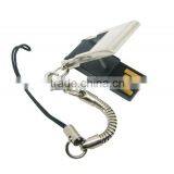 Mini Swivel USB Flash Disk With OEM Logo,