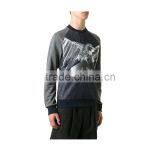 Wholesale 100% Cotton Low Price Premium Printed Round Neck Sweat Shirt thumbnail-3
