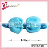 Fashion Elastic Hairband Wholesale Flashing Bow Headband,chiffon Bow Baby Headband thumbnail-2