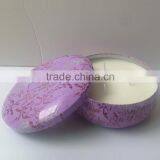 Scented Soybean Wax Candle in Tin Box With Metal Lid thumbnail-5