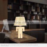 Carved Solid Bedside Wood Table Lamp JK-879-10 LED Wood Table Lamp LED Wood Table Light