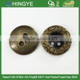 2015 Hot Selling 4 Holes Custom Metal Sew Button for Clothing M1556 thumbnail-3