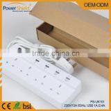 PowerShield Britain 4-Outlet Home/Office Surge Protector With 8 Ft. Cord thumbnail-4