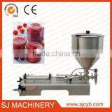 500-2800ml Semi-auto Piston Bottle Ketchup Filling Machine