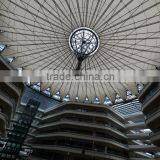 Guangzhou Supplier UV Resistance Cable Net Tension Membrane Structure Summerhouse With Permanent PTFE Coated Fiber Glass Fabric thumbnail-3