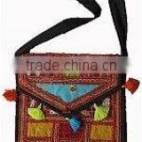 Patchwork Shoulder bags its made from Indian Bridal dresses and vintage textiles Patchwork Bags and Recycled bags are handmade