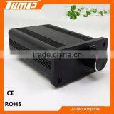 Aluminum Housing Mini Hi Fi 2.0 Channels 2*20W 12V 4A Digital Audio Amplifier 12v dc thumbnail-2