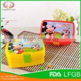 Customized plastic food warmer lunch box for kids , kids lunch box with water bottle                        
                                                Quality Choice