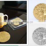 New Drink Coasters Heat Pads Placemat Round Cup Mats