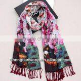 New Scarves and Stoles Latest Design Fashion Double-layer High Quality Stretch Scarf