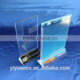 PMMA Poster Holder for Product Propaganda, 6x4 Inch Lucite Sign Holder Display thumbnail-5