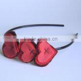 Hot Sale Heart Shape Felt Headband For Pretty Baby Girls thumbnail-1
